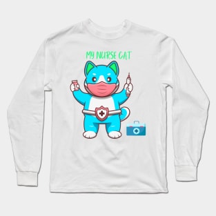 MY NURSE CAT Long Sleeve T-Shirt